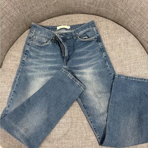 Stitches Light Blue Straight Jeans for Men